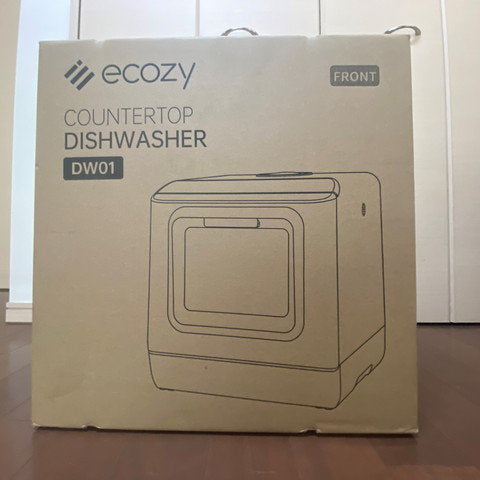工事不要で設置場所の自由度が高い食器洗い乾燥機「エコジー ecozy DW-01」は結構パワフルで洗浄力もしっかり