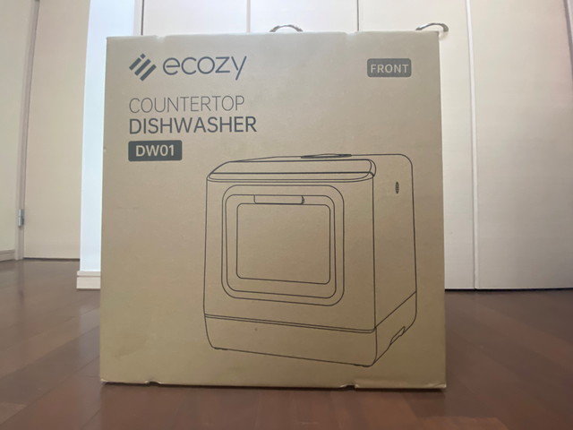 工事不要で設置場所の自由度が高い食器洗い乾燥機「エコジー ecozy DW-01」は結構パワフルで洗浄力もしっかり
