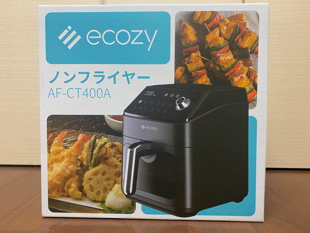 ノンフライヤー　エコジーecozy    AF-CT400A  黒色 s-nonfryer_01_800x800.jpg?v=